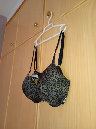 Sujetador estampado leopardo