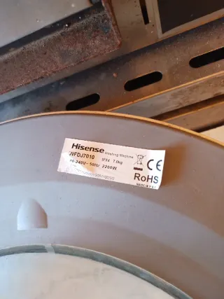 Puerta Lavadora Hisense WFDJ7010