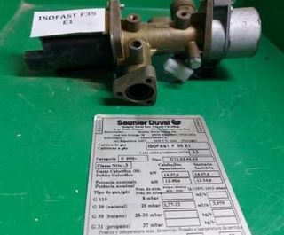 REPUESTOS DE CALDERA SAUNIER ISOFAST F35 E1