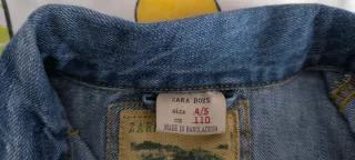 Cazadora vaquera niño 4-5 años