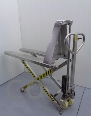 Transpaleta Tijera Inoxidable - 1000 Kg