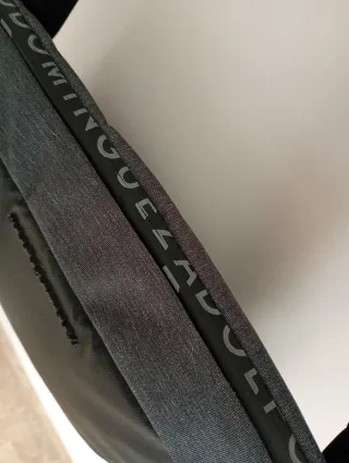 Bolso Bandolera Tablet Adolfo Domínguez Negro/Gris