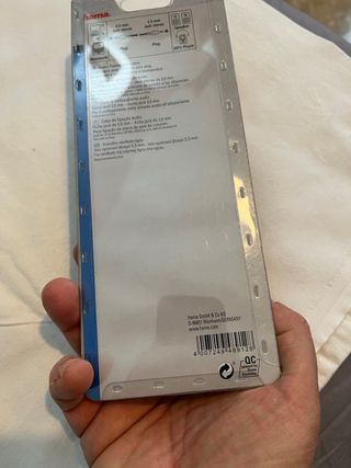 Cavo audio Hama 1,5m