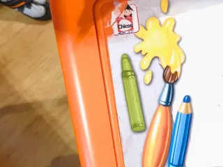 Pupitre infantil para dibujar