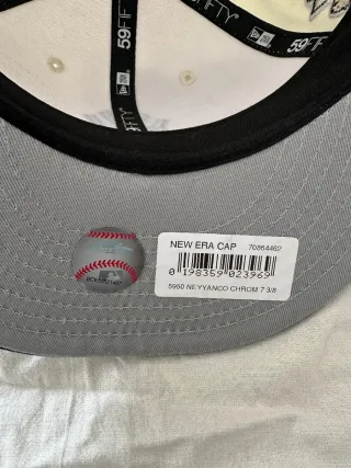 Cappello New Era Yankees Beige Blu