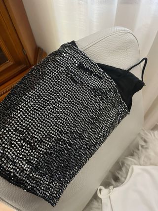 Conjunto Pantalón y Top Blanco