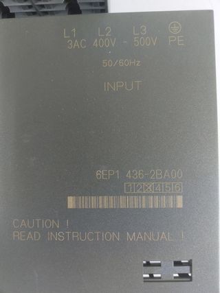 Lote Fuentes Alimentación Siemens SITOP POWER