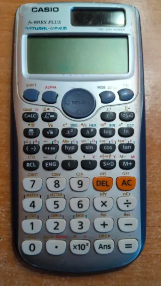 Calculadora Casio fx-991ES PLUS