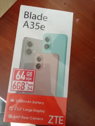 ZTE Blade A35e 64GB 6GB RAM Verde/Rosa
