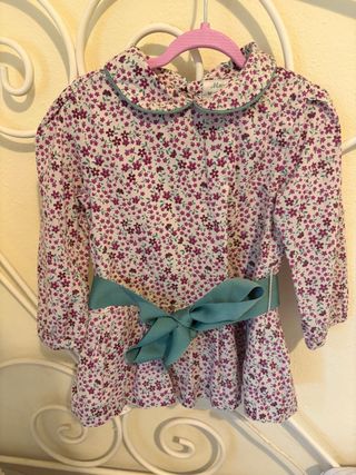 Vestido floral bebé