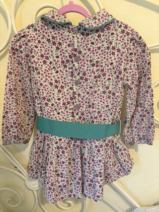 Vestido floral bebé