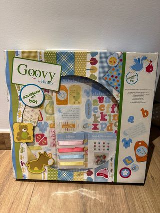Kit Scrapbook Goovy para Bebé Niño