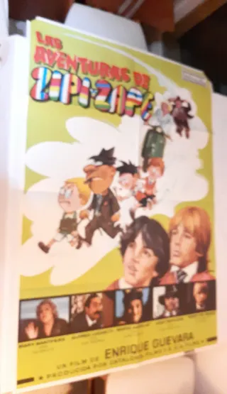 CARTELES CINE 70 X 100 CM.PARCHÍS,ZIPI,OMAR.N°4.
