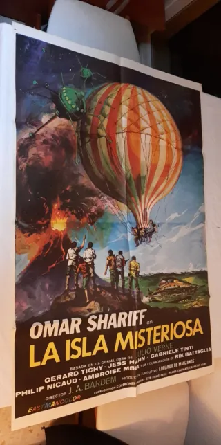 CARTELES CINE 70 X 100 CM.PARCHÍS,ZIPI,OMAR.N°4.