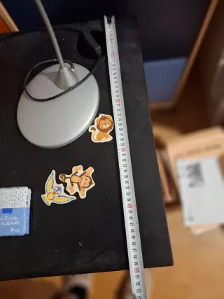 Escritorio estudio negro.