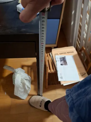 Escritorio estudio negro.