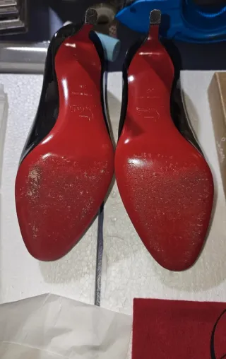 Zapatos Christian Louboutin Negros