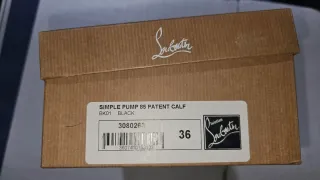 Zapatos Christian Louboutin Negros