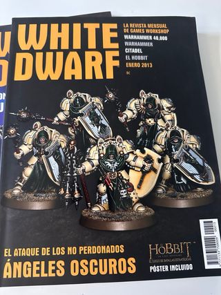 Lote de revistas WarhammerWhite Dwarf