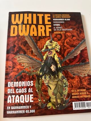 Lote de revistas WarhammerWhite Dwarf