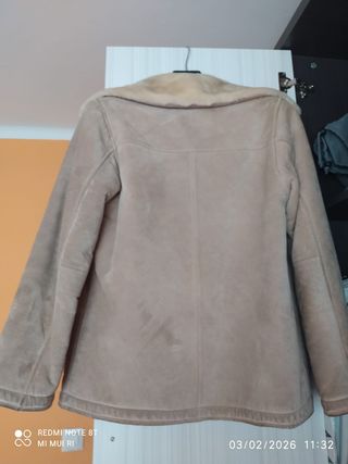 Cazadora Piel Forrada Invierno Talla M