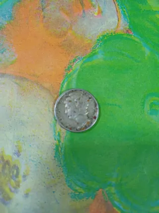 Moneta Mezzo Dollaro Liberty Head