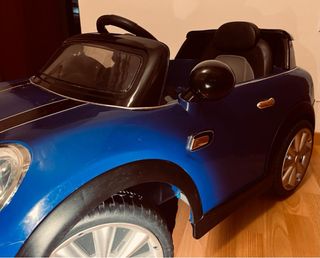 Coche Eléctrico Infantil MINI Azul