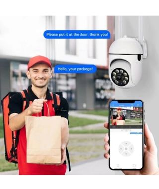 Cámara Vigilancia WiFi 1080p Interior/Exterior