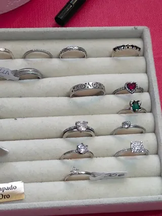 Alianzas plata y de pedida varios modelos