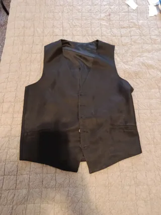 Chaleco de vestir negro