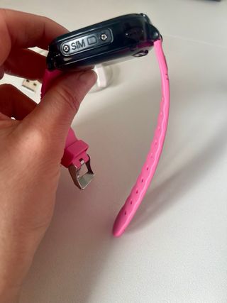 Reloj Inteligente Niños Rosa y Negro