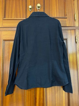Camisa Negra Zara Talla M