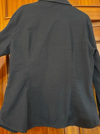 Camisa Negra Zara Talla M