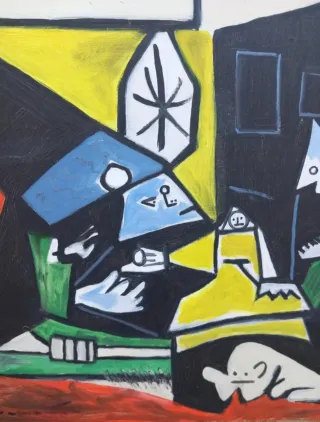 Cuadro Las Meninas estilo Picasso