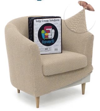 Funda sillón Faverti beige