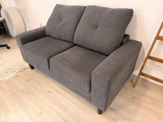 Sofá de 2 plazas gris