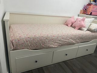 Sofá Cama Extensible Blanco