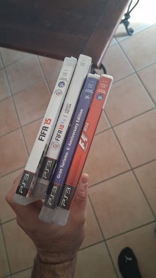 Giochi PS3: FIFA 15, FIFA 18, Gran Turismo 6, F1 2