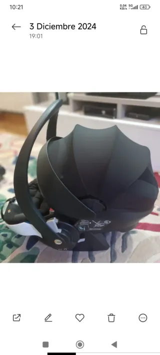 Silla de coche para bebé