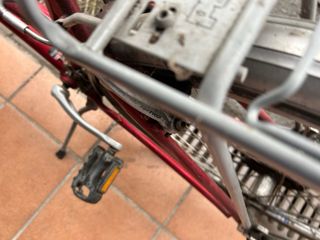 Bicicleta Clásica Inglesa Roja