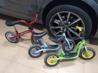 Bicicletas de equilibrio para niños (3 uds)