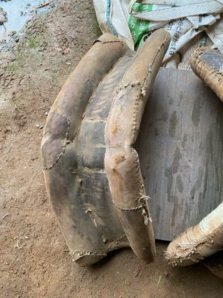 Juego aparejo basto mula