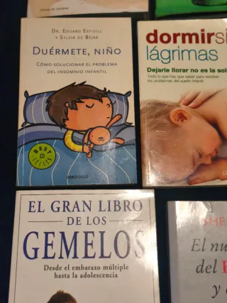 Lote de 7 libros sobr crianza y educación infantil