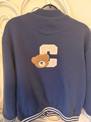 Chaqueta azul Mayoral con oso y C