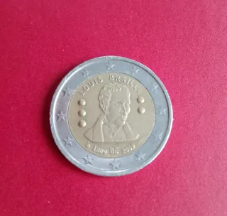 Lotto di 6 monete da 2 euro