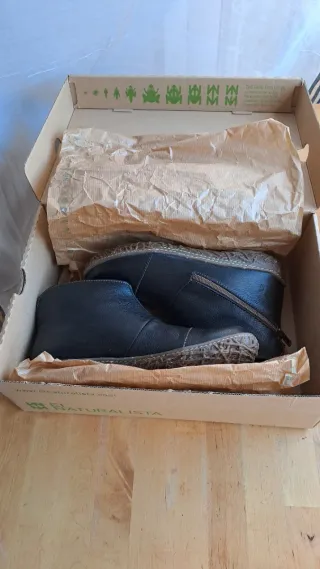 Botines El Naturalista Piel Negro