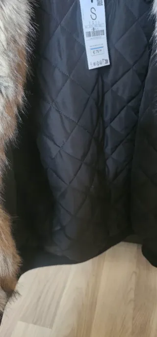 Cazadora bomber forrada chica