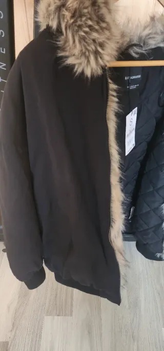 Cazadora bomber forrada chica