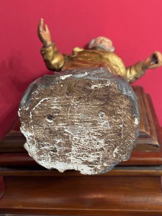 Antica statua S. Pietro in legno