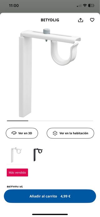 Juego Cortinas IKEA completas Modelo LENDA